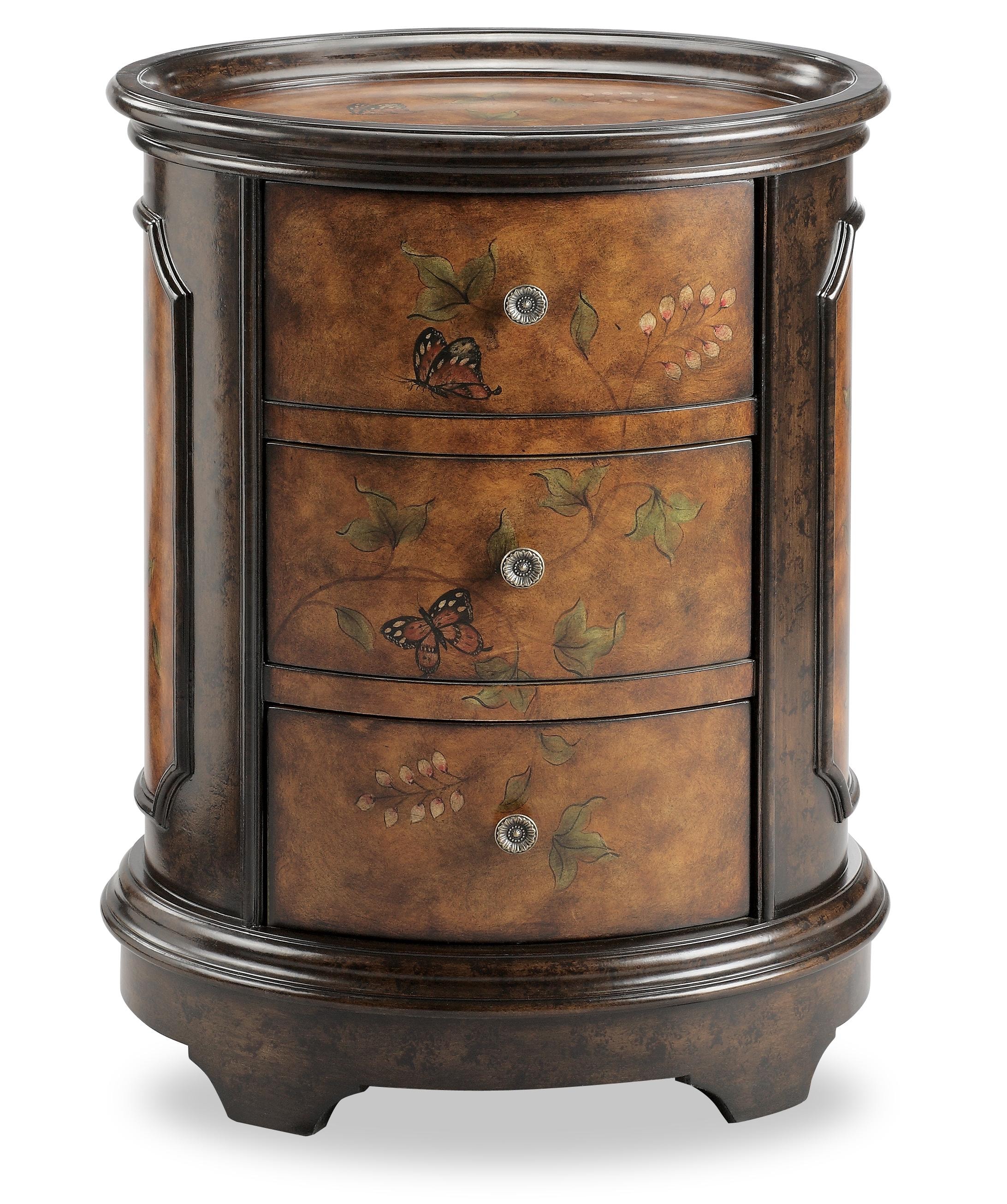 oval accent table end chests oval accent table with butterfly motif morris home oval accent table end chests oval accent table with butterfly motif morris home
